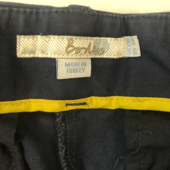 Boden navy blue Chelsea trouser pants size 6 - Picture 5 of 7